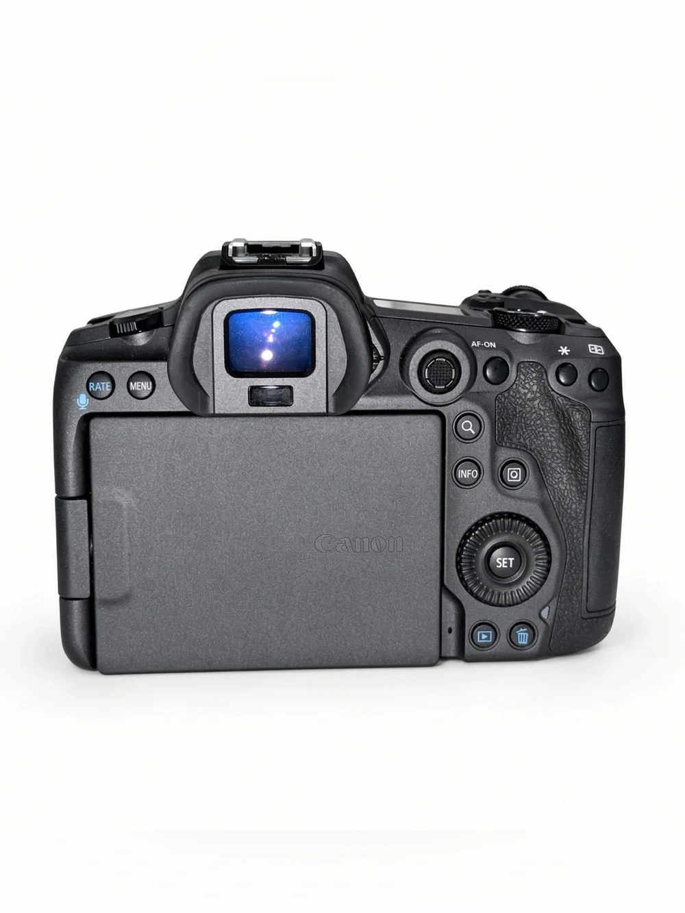 Canon Black EOS R5 Mirrorless Camera Body with Canon RF 24-50 Lens. 1000 Clicks